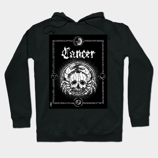 Cancer - Horrorscope Hoodie by Nell's Designs